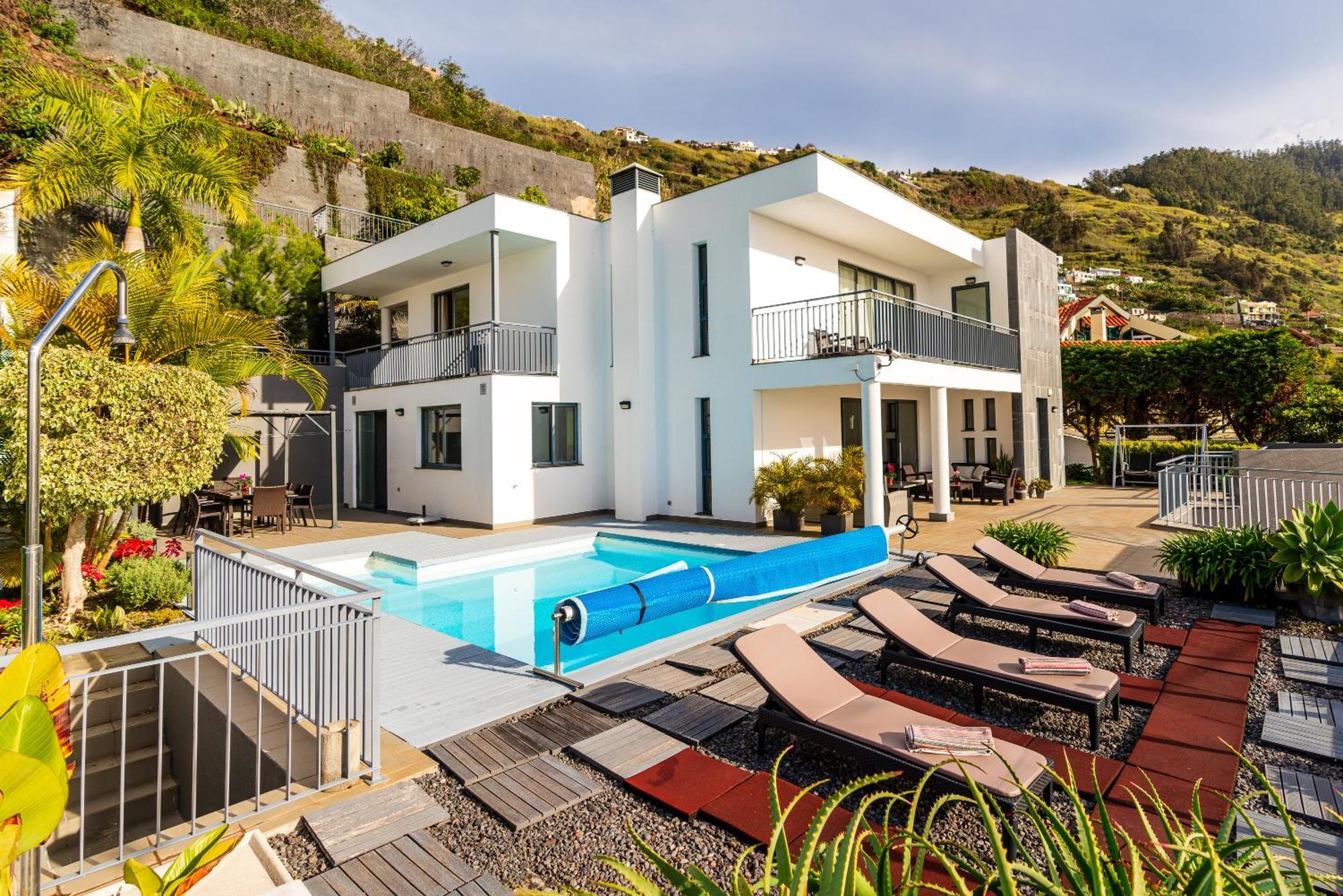 Villa Nunes, Big Holiday House With Private Pool Calheta  Extérieur photo